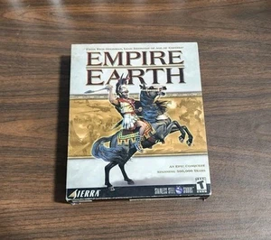 Empire Earth (Sierra) (Big Box Gatefold) (PC, 2001) - COMPLETE / TREE / REF CARD - Picture 1 of 13