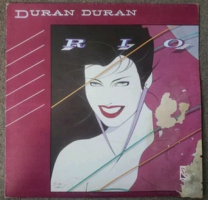 Duran Duran Rio 1982 Erstdruck UK LP Album, Cover beschädigt, Vinyl ist EX + kostenloser Versand - Bild 1 von 6