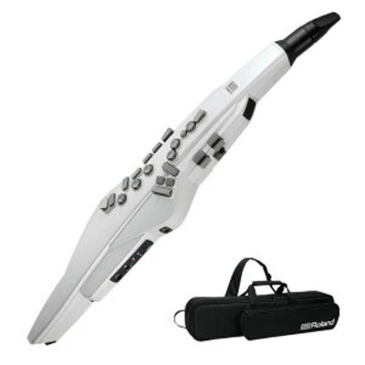 ROLAND Aerophone AE-20W Digital Wind Instrument Synthesizer Pearl White New - Image 1 of 4