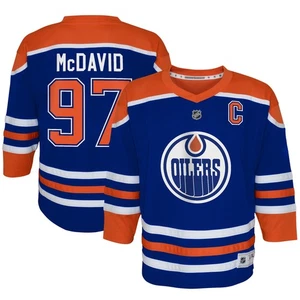 Preschool Connor McDavid Edmonton Royal Oilers Home Replica Player Jersey - Picture 1 of 3