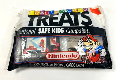 1991 Impel Trading Card Treats Sealed Super Mario Bros. NES See Description - Image 1 of 3