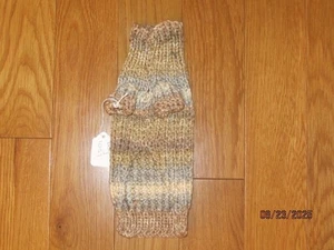Hand Knit Unisex  Dog Sweater size XXS - Picture 1 of 2
