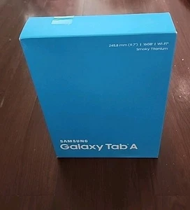 Brand New - Samsung Galaxy Tab A 9.7" 16GB Wi-Fi Tablet SM-T550 Smoky Titanium!! - Picture 1 of 7