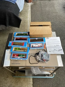 Model Power Coke Coca Cola Train Set HO Scale Santa Fe Engine Tab Sprite Vintage - Picture 1 of 16