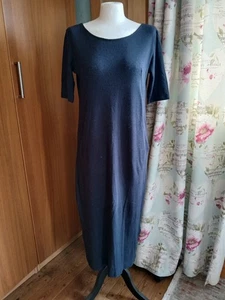 Celtic & Co Linen Blend Button Back Dress - Fit UK 10/12 - BNWT - Picture 1 of 5