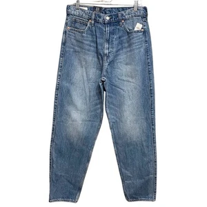 Gap BARREL JEAN Women’s Size 29/8T Tall Medium Wash Cotton Denim High Rise NEW - Picture 1 of 12