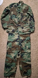 US Military Field Jacket & Pants 8415-01-099-7835 XSmall Short Camo Cold Weather - Bild 1 von 14