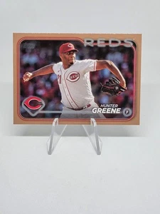 2024 Topps Serie 1 - Oro #119 Hunter Greene/2024 Cincinati Reds - Imagen 1 de 6