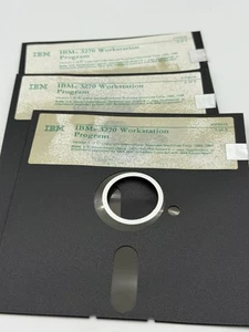 IBM 3270 Workstation Program 3x 5.25 Floppy Disks Version 1.11 Disc Lot - Picture 1 of 6