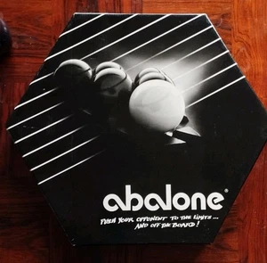 Abalone Strategy Board Game 1990 Marble Hexagon Edition, Complete Set - Picture 1 of 7