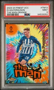 Evan Ferguson 2023-24 Finest UCC#TM-13 The Man Orange #/25 PSA 9 MINT - Picture 1 of 2