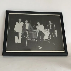 RARA 1986 The Roadrunners Billiard Library Co edizione limitata stampa fotografica incorniciata vintage - Foto 1 di 11