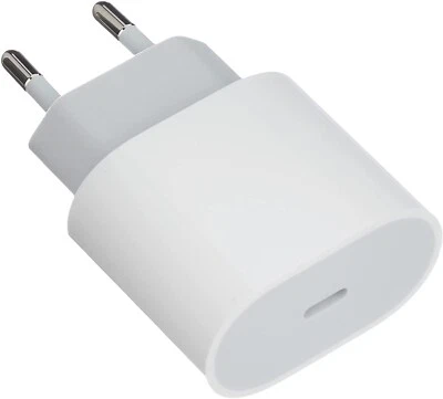 Apple 20W USB‑C Caricabatteria per iPhone/iPad - Bianca (MHJE3ZM/A) - Immagine 1 di 4