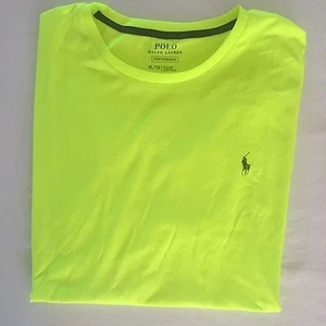 Camicia Uomo Ralph Lauren PerfomanceWicking Poliestere Giallo Nuova con etichette - XL - Foto 1 di 5