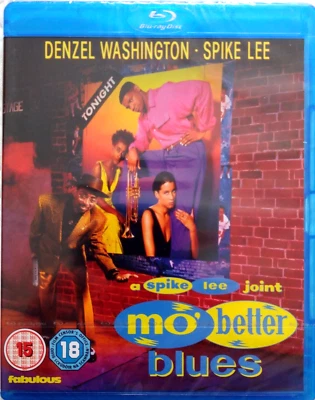 🆕 MO' BETTER BLUES (SPIKE LEE, 1990) BLU-RAY *DENZEL WASHINGTON  - Image 1 of 2