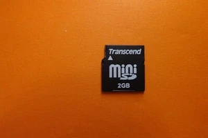 2GB Transcend mini karta pamięci SD - Zdjęcie 1 z 2