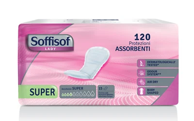 Soffisof Lady Serviettes Incontinence Femme - Protection Post Accouchement - Photo 1/4