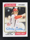 2023 Topps Heritage 1974 Real One Auto Steve Carlton #74RO-SC HOF
