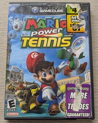 2004 Nintendo GameCube Mario Power Tennis Case & Artwork ONLY NO GAME OR MANUAL* - Image 1 of 4