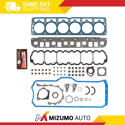 Full Gasket Set Fit 04-06 Jeep Wrangler Grand Cherokee 4.0L OHV VIN V, S - Image 1 of 4