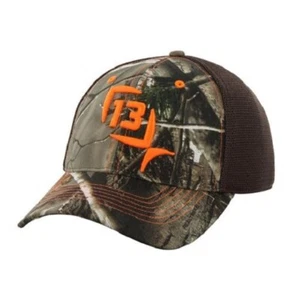13 FISHING MR TRUCKER REALTREE CAMOFLAUGE CAMO FLEXFIT HAT CAP LARGE BRAND NEW - Picture 1 of 1