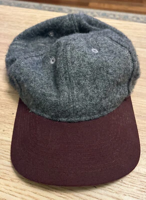 GOORIN BROS. GRIS LANA 6 PANELES MEZCLA LANA CUERO CORREA - AJUSTABLE Foto 1 de 2