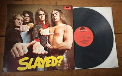 SLADE SLAYED? LP 1972 GERMAN POLYDOR A2B2 GLAM ROCK BARELY PLAYED EX VINYL - Image 1 of 4