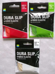 job lot of preston dura slip elastics{9,11 and 13} - Picture 1 of 1