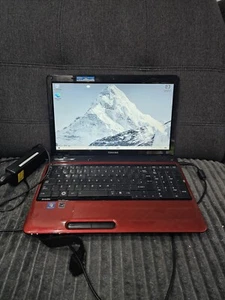 J474 Toshiba Laptop 15 Satellite L750D-14R Laptop AMD E450 6gb Ram 128gb Ssd W10 - Picture 1 of 13