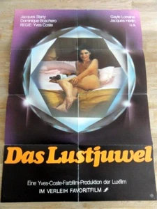 Erotik Plakat* DAS LUSTJUWEL Dominique Boschero Yves Coste - Bild 1 von 1