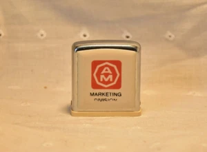 Vintage Zippo Pill Case "AM Marketing Divison" - Picture 1 of 8