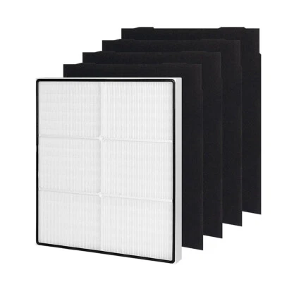 1 HEPA Filter & 4 Carbon Pre-Filters For Whirlpool 8171434K AP45030K 8171434 - Image 1 of 4