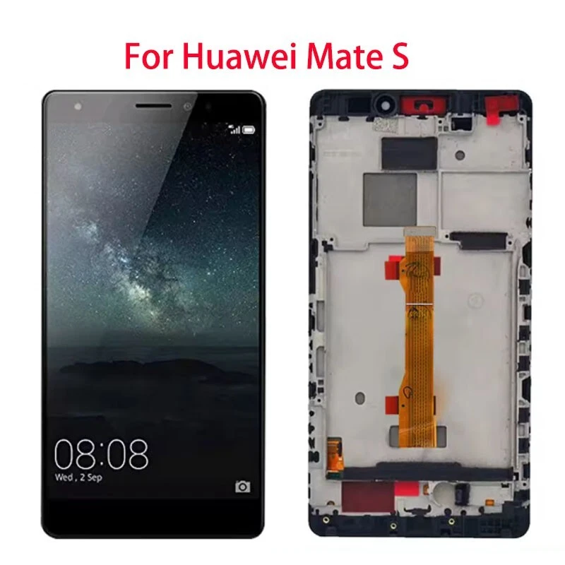 Digitalizador de pantalla táctil con pantalla LCD de 5,5" para Huawei Mate S CRR-UL00 CRR-UL20 con fr Foto 1 de 2