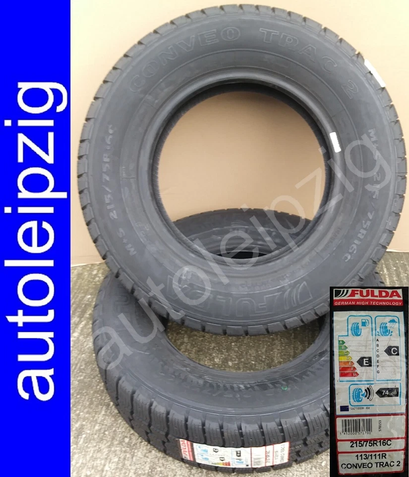 Winterreifen 215/75 R16C 113/111R Fulda Conveo Trac 2 (1*Stück) - Bild 1 von 2