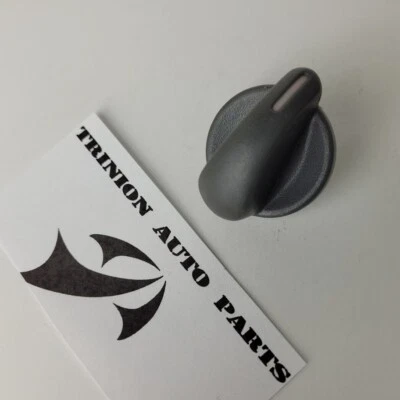 Pontiac Sunfire 2002-2005 perilla de calefacción de aire acondicionado gris única (1) OEM Foto 1 de 3