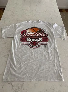 Vintage Chicago Bulls T Shirt 1998 NBA Champions Men’s Size Large NWT - Picture 1 of 12