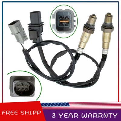 Oxygen O2 Sensor Ups+Downstream For 2012-2013 Kia Rio Soul 1.6L Hyundai Accent - Image 1 of 4