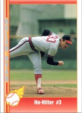 1991 Pacific Nolan Ryan Texas Express I #30 No-Hitter Number 3 Near Mint