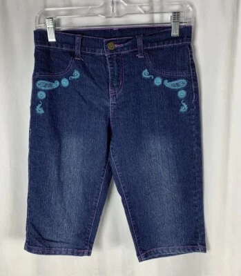 Disney Size 16 Girls Blue Jean shorts - Image 1 of 4