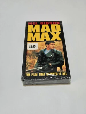 Mad Max 1979 Sealed VHS | USA | 1993 Goodtimes Sleeve (05-74051) Mel Gibson  - Image 1 of 4