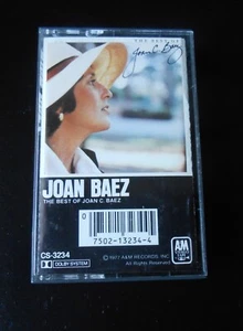 Joan Baez The Best Of Joan Baez Cassette Tape - Imagen 1 de 4