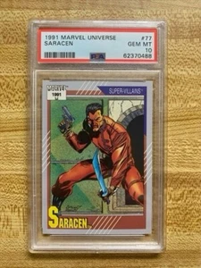 1991 Impel Marvel Universe Saracen #77 PSA 10 Gem Mint *pop 20 - Picture 1 of 3
