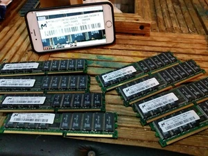 Micron MT36VDDT12872G-265C2 PC2100R-25331-Z 1GB Server Memory RAM ECC REG - Picture 1 of 3