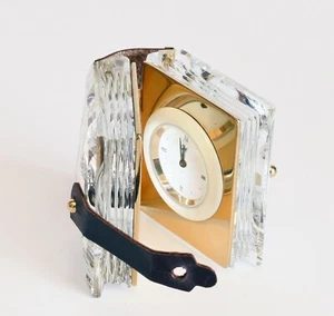 Hermoso Cristal Swarovski ~ Cristal Secrets Reloj de Trabajo Libro Dorado - Imagen 1 de 4