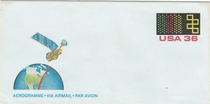 USPS #UC58 US AEROGRAMME FDC Cover - Goddard Flight , MD, Landsat Satellite C3 - Picture 1 of 2