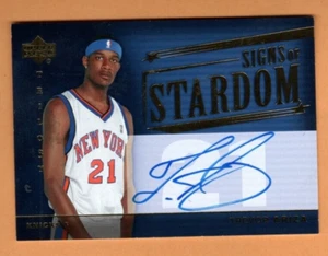 Upper Deck Trilogy Signs of Stardom 2005 autógrafo de Trevor Ariza, ¡casi como nuevo! - Imagen 1 de 2