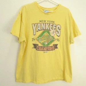 1996 Vintage Tubular Yankees World Series Champions Men's t-Shirt - Picture 1 of 7