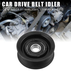 31190RL2G01 Car Drive Belt Idler Pulley Crankshaft Pulley for Honda Civic Fd 1PC - Picture 1 of 7