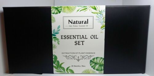 Christmas Gift Aromatherapy Essential Oil 100% Natural 20 Bottle 10ml Gift Set