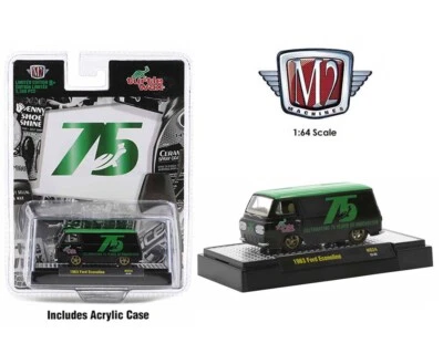 M2 MACHINES 1:64 1963 FORD ECONOLINE "TURTLE WAX" DIECAST MODEL 31500-HS24 -P2 - Image 1 of 4